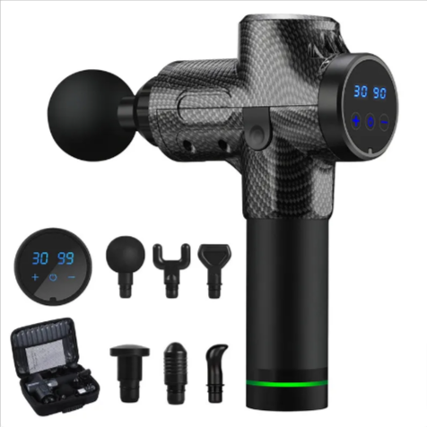 Percussion Massage Gun with 6 Heads