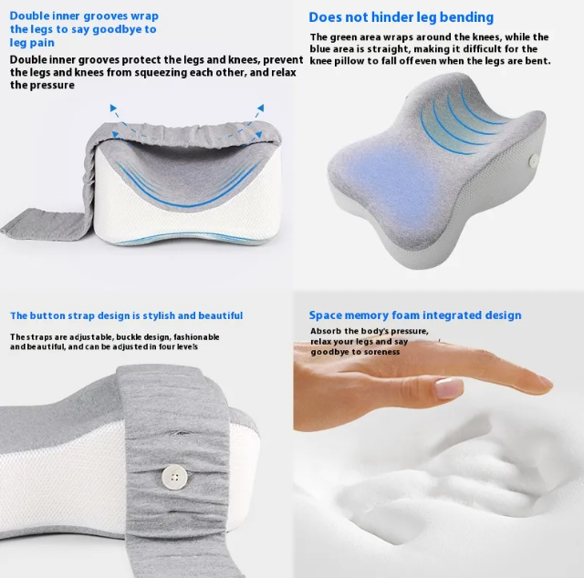 Knee Pillow for Side Sleepers