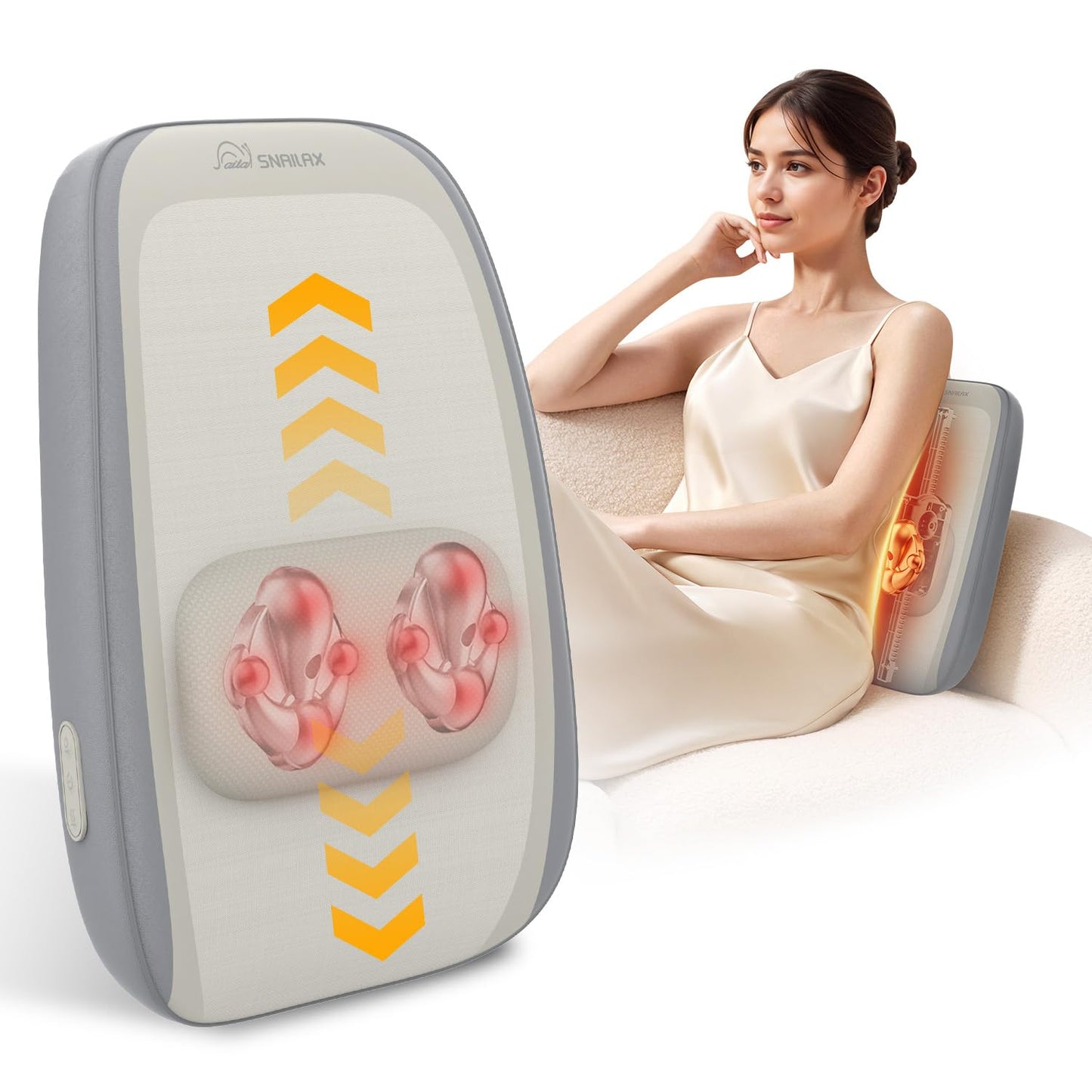 Shiatsu Back Massage Cushion with Heat