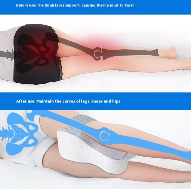 Knee Pillow for Side Sleepers