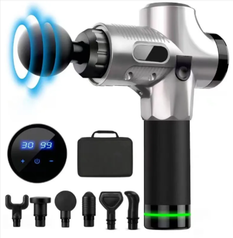 Percussion Massage Gun with 6 Heads